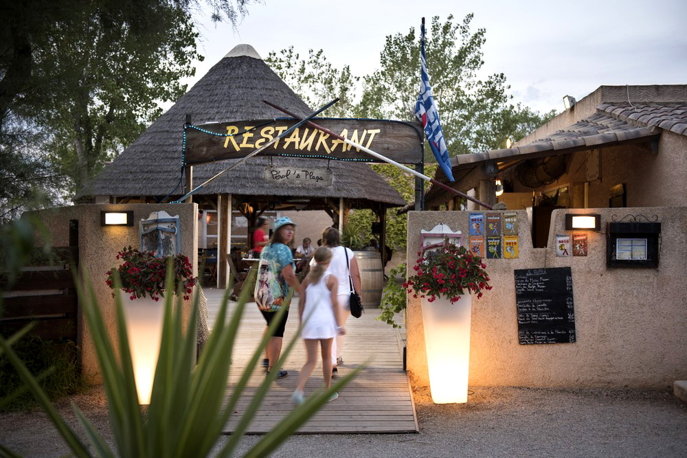 Entrée du restaurant